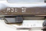 World War II WALTHER "ac/42" Code P.38 GERMAN MILITARY Semi-Auto C&R Pistol 9mm Semi-Auto Pistol from the Third Reich! - 7 of 19