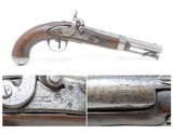 Antique A.H. WATERS M1836 Percussion DRAGOON .54 Caliber CONVERSION PistolMEXICAN-AMERICAN WAR Conversion Pistol, Dated 1837 - 1 of 18