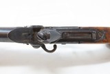 Early 1800s Antique H. NOCK Over/Under FLINTLOCK Pistol w/ FOLDING BAYONETDOUBLE BARREL Boxlock Pistol and POWDER TESTER - 10 of 25