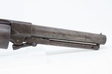 Antique SPRINGFIELD ARMS CO. Single Trigger NAVY Model PERCUSSION RevolverRare: 1 of only 125 Manufactured in 1850-51 - 5 of 17
