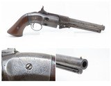 Antique SPRINGFIELD ARMS CO. Single Trigger NAVY Model PERCUSSION RevolverRare: 1 of only 125 Manufactured in 1850-51 - 1 of 17