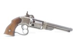 CIVIL WAR Antique SAVAGE .36 Caliber NAVY Percussion SINGLE ACTION Revolver Unique Early 1860s Two-Trigger Revolver - 2 of 19