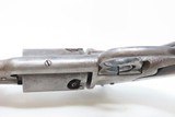 CIVIL WAR Antique SAVAGE .36 Caliber NAVY Percussion SINGLE ACTION Revolver Unique Early 1860s Two-Trigger Revolver - 14 of 19