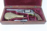 Antique CIVIL WAR Era 3rd Model U.S. COLT DRAGOON .44 Cal. PERC. RevolverOne of 10,500; 1855 mfg. with CASE and ACCESSORIES - 3 of 25