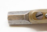 Antique BRASS FRAME Merrimack Arms Spur Trigger .41 RF SOUTHERNER DeringerSingle Shot Self Defense Spur Trigger Pistol - 13 of 17