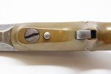 Antique BRASS FRAME Merrimack Arms Spur Trigger .41 RF SOUTHERNER DeringerSingle Shot Self Defense Spur Trigger Pistol - 12 of 17