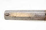 Antique BRASS FRAME Merrimack Arms Spur Trigger .41 RF SOUTHERNER DeringerSingle Shot Self Defense Spur Trigger Pistol - 9 of 17