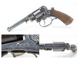 Engraved Belgian CIVIL WAR Antique MANGEOT & COMBLAIN Percussion REVOLVER
Possible CONFEDERATE Belgian Double Action - 1 of 17