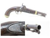 1851 HENRY ASTON US Contract Model 1842 DRAGOON .54 Cal. Smoothbore PistolAntebellum Percussion U.S. Military Contract Pistol - 1 of 19