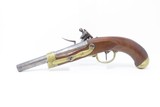 NAPOLEONIC Era French CHARLEVILLE Model An XIII Flintlock MILITARY PistolNapoleonic Wars Cavalry Pistol - 16 of 19