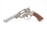 CIVIL WAR Antique STARR ARMS Model 1858 Army .44 Cal. PERCUSSION RevolverU.S. Contract DOUBLE ACTION Cavalry Revolver - 2 of 19