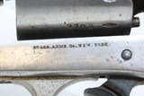CIVIL WAR Antique STARR ARMS Model 1858 Army .44 Cal. PERCUSSION RevolverU.S. Contract DOUBLE ACTION Cavalry Revolver - 6 of 19