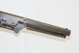 RARE Pre-CIVIL WAR Antique COLT Model 1851 NAVY “FOUR SCREW” Perc. Revolver Manufactured in 1857 with Replica Detachable SHOULDER STOCK - 21 of 21