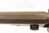 RARE Pre-CIVIL WAR Antique COLT Model 1851 NAVY “FOUR SCREW” Perc. Revolver Manufactured in 1857 with Replica Detachable SHOULDER STOCK - 11 of 21