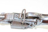 RARE Pre-CIVIL WAR Antique COLT Model 1851 NAVY “FOUR SCREW” Perc. Revolver Manufactured in 1857 with Replica Detachable SHOULDER STOCK - 15 of 21