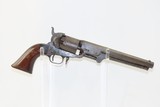 RARE Pre-CIVIL WAR Antique COLT Model 1851 NAVY “FOUR SCREW” Perc. Revolver Manufactured in 1857 with Replica Detachable SHOULDER STOCK - 18 of 21