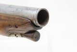 FRENCH Antique .48 Caliber PERCUSSION Conversion SELF-DEFENSE Pocket Pistol ENGRAVED and CARVED with WIRE INLAYS - 6 of 16