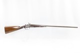 RARE Antique WESTLEY RICHARDS 1864 Patent “BAR-IN-WOOD” SxS Hammer ShotgunENGRAVED 16 Gauge DOUBLE BARREL Snap Action Toplever