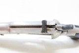 Unique SWIVEL BREECH .22 LR Conversion of REMINGTON New Model ARMY Revolver Made Circa 1863-65 w/ 20th Century .22 Rimfire Conversion - 7 of 19