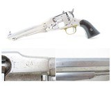 Unique SWIVEL BREECH .22 LR Conversion of REMINGTON New Model ARMY Revolver Made Circa 1863-65 w/ 20th Century .22 Rimfire Conversion - 1 of 19