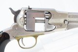 Unique SWIVEL BREECH .22 LR Conversion of REMINGTON New Model ARMY Revolver Made Circa 1863-65 w/ 20th Century .22 Rimfire Conversion - 18 of 19
