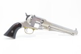 Unique SWIVEL BREECH .22 LR Conversion of REMINGTON New Model ARMY Revolver Made Circa 1863-65 w/ 20th Century .22 Rimfire Conversion - 16 of 19