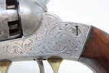 INSCRIBED CIVIL WAR Era MANHATTAN FIREARMS CO. Percussion POCKET Revolver
ENGRAVED With Wagon Robbery CYLINDER SCENE - 6 of 22