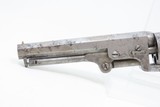 INSCRIBED CIVIL WAR Era MANHATTAN FIREARMS CO. Percussion POCKET Revolver
ENGRAVED With Wagon Robbery CYLINDER SCENE - 5 of 22