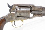 CIVIL WAR Era US REMINGTON ARMS Antique CARTRIDGE CONVERSION New Model NAVY 1 of 1,000 with LOADING GATE & EJECTOR ROD Built In - 18 of 19