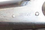 Rare CIVIL WAR Antique SHARPS New Model 1859 .52 Caliber MILITARY Rifle
Issued to Army & Navy & Berdan Sharpshooters - 7 of 22