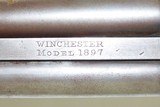 Rare LETTERED Antique WINCHESTER 1897 “BRUSH GUN” Slide Action Shotgun 12 Ga Made in 1898 with Cody Firearms Museum Archive Letter - 7 of 22