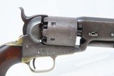EARLY PRODUCTION Antique COLT Model 1851 NAVY .36 Cal. PERCUSSION RevolverANTEBELLUM Revolver Cased + Accouterments - 20 of 21
