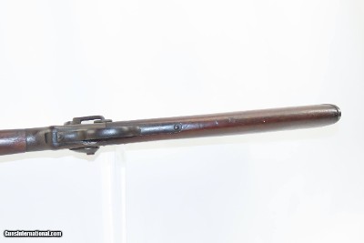 RARE Antique BALL Patent REPEATING SR CARBINE by E.G. LAMSON Civil War 1865 1 of 1,002! Early Underbarrel Tube Fed Magazine! - Image 7 of 17