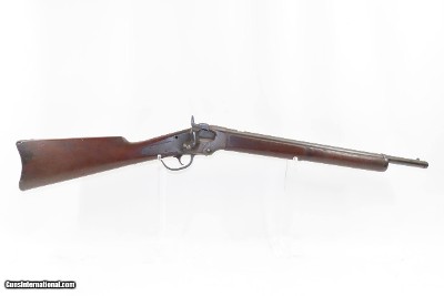 RARE Antique BALL Patent REPEATING SR CARBINE by E.G. LAMSON Civil War 1865 1 of 1,002! Early Underbarrel Tube Fed Magazine! - Image 12 of 17