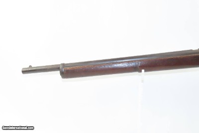 RARE Antique BALL Patent REPEATING SR CARBINE by E.G. LAMSON Civil War 1865 1 of 1,002! Early Underbarrel Tube Fed Magazine! - Image 5 of 17