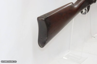 RARE Antique BALL Patent REPEATING SR CARBINE by E.G. LAMSON Civil War 1865 1 of 1,002! Early Underbarrel Tube Fed Magazine! - Image 16 of 17