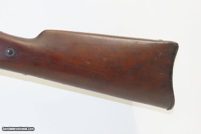 RARE Antique BALL Patent REPEATING SR CARBINE by E.G. LAMSON Civil War 1865 1 of 1,002! Early Underbarrel Tube Fed Magazine! - Image 3 of 17