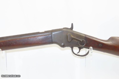 RARE Antique BALL Patent REPEATING SR CARBINE by E.G. LAMSON Civil War 1865 1 of 1,002! Early Underbarrel Tube Fed Magazine! - Image 4 of 17