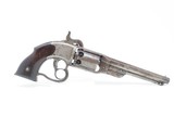 CIVIL WAR Antique US SAVAGE .36 Cal. NAVY Percussion SINGLE ACTION Revolver Unique Early 1860s Two-Trigger Revolver - 14 of 17