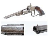 CIVIL WAR Antique US SAVAGE .36 Cal. NAVY Percussion SINGLE ACTION Revolver Unique Early 1860s Two-Trigger Revolver - 1 of 17