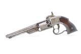 CIVIL WAR Antique US SAVAGE .36 Cal. NAVY Percussion SINGLE ACTION Revolver Unique Early 1860s Two-Trigger Revolver - 2 of 17