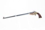 Antique FRANK WESSON Model 1870 Medium Frame .32 Cal. Rimfire POCKET RIFLE 1 of 5,000; “SPORTSMAN’S JEWEL” with MATCHING STOCK - 17 of 21