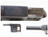 Manufacture FRANCAISE D’ARMES French Gaulois No. 1 PALM SQUEEZER Pistol C&R Pistol Design from Turn of the Century France