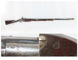 WAR of 1812 Era U.S. Contract WATERS Model 1808 FLINTLOCK Musket Musket Made in Sutton, Massachusetts Circa 1812 - 1 of 20
