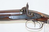 ENGRAVED Antique JD SMITH Percussion Double Barrel 12 Gauge HAMMER ShotgunEngraved SIDE x SIDE Double Barrel Fowling Gun - 4 of 20
