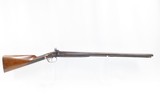 ENGRAVED Antique JD SMITH Percussion Double Barrel 12 Gauge HAMMER ShotgunEngraved SIDE x SIDE Double Barrel Fowling Gun - 15 of 20
