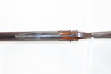 ENGRAVED Antique JD SMITH Percussion Double Barrel 12 Gauge HAMMER ShotgunEngraved SIDE x SIDE Double Barrel Fowling Gun - 8 of 20