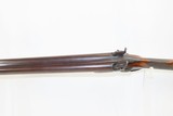 ENGRAVED Antique JD SMITH Percussion Double Barrel 12 Gauge HAMMER ShotgunEngraved SIDE x SIDE Double Barrel Fowling Gun - 12 of 20