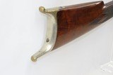 Antique Single Shot MASS. ARMS Co. MAYNARD .30 Rimfire Hunting/TARGET Rifle With Fancy Walnut Stock & Swiss Style Butt Plate! - 19 of 20