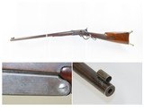 Antique Single Shot MASS. ARMS Co. MAYNARD .30 Rimfire Hunting/TARGET Rifle With Fancy Walnut Stock & Swiss Style Butt Plate! - 1 of 20